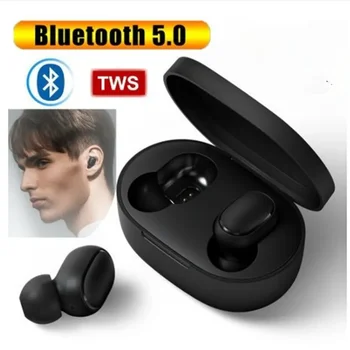 YENİ A6S TWS 5.0 kablosuz bluetooth Kulaklık spor Kulaklık Bluetooth mikrofonlu kulaklık Xiaomi Samsung Huawei smartphone İçin
