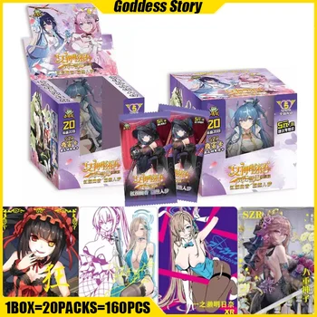 Küçük Kurbağa 8-5 Tanrıça Hikaye Kartları Anime Koleksiyonu Oyun Kartları Kardeş Kız Büyüleyici Mistery kutu tahtası Oyunu Oyuncak doğum günü hediyesi