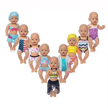2023 Yeni Moda Mayo oyuncak bebek giysileri İçin Fit 18 inç / 43cm bebek yeni doğan oyuncak bebek giysileri yeniden doğmuş Bebek Aksesuarları