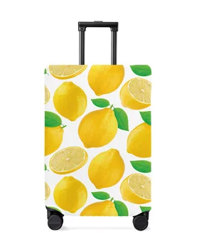 Meyve Limon Seyahat Bagaj Koruyucu Kapak için 18-32 İnç Seyahat Aksesuarları Bavul Elastik Toz Duffle Kılıf Kol Korumak