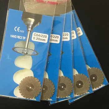5 adet Diş Laboratuvarı Ultra İnce Elmas Disk Diş Kesme Sıva 22mm x 0.20 mm diskli tekerlek C04 takı parlatıcı