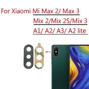 5 adet,arka Kamera Cam Lens İçin Yapıştırıcı İle Xiaomi Mi 11 Mix 2S 3 Max2 A1 A3 A2 Lite 8SE 9SE 9T 8Lite Yedek Onarım Yedek