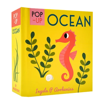 Pop up Ocean, 1 2 3 Yaş Bebek Çocuk kitapları, İngilizce resimli kitap, 9781406365092