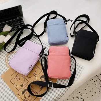 Yeni Moda Cep Telefonu Çantası kadın askılı çanta Tüm Maç Mini Küçük Crossbody Çanta Asılı Boyun bozuk para cüzdanı Dikey Çanta