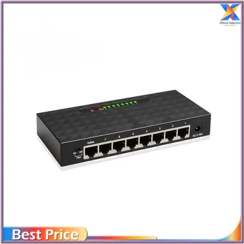 Yüksek Performanslı Ethernet Akıllı Anahtar 8 Bağlantı Noktası 10/ 100 /1000 Mbps Gigabit Ethernet Ağ Anahtarı Lan Hub