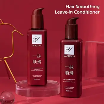 Kıvırcık Saçlar için Saç Kremi İçinde Bırakın Bukle Kontrolü Nemlendirici Bukle Önleyici Saçlar Kıvırcık, Kuru, Hasarlı Saçlar için Pürüzsüz Bukle Önleyici Ha T8F6