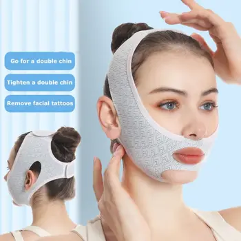Sıkılaştırıcı Yüz V-Yüz Solmaya Nazolabial Kıvrımlar cırt cırt Raptiye Yüz İnceltme Bandaj Koruyun Maske Güzellik Aracı Yüz Bakımı