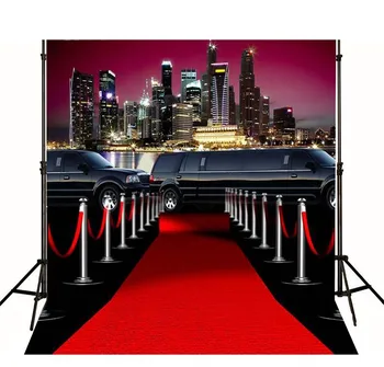 Los Angeles film yıldızı paparazzi Ünlü Kırmızı Halı Chicago Şehir Manzarası zemin parti arka plan