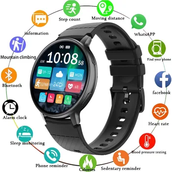 GFORDT Kadın akıllı bluetooth saat Çağrı Kalp Hızı Izleme 100 + Spor Modları Spor ızci Erkekler Android ıOS Için Smartwatch
