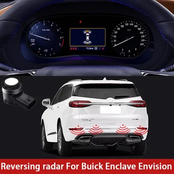 Orijinal Sensörler Araba Park Sensörü Yardımı Yedekleme Radar Buzzer Sistemi İçin Arka Ön Tampon Buick Enclave Envision 2014~2022