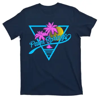 Palm Springs Retro 80'lerin Neon Tişörtü