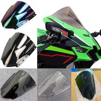 Motosiklet Parabrisas Cam Ekran rüzgar deflektörü İçin Kawasaki Ninja ZX10R ZX10RR ZX-10R 2020 2021 2022 2023