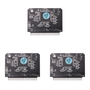 3X SD SDHC SDXC MMC Hafıza Kartı IDE 2.5 İnç 44Pin Erkek Adaptör Dönüştürücü V