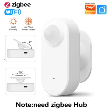 Tuya Wifi Zigbee PIR Sensörü İnsan Hareket Sensörü Güvenlik Hırsızlık Alarm Algılama Uzaktan Uygulama Kontrolü Akıllı Yaşam için