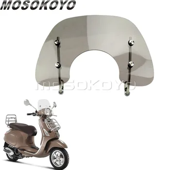 Duman Motosiklet hava deflektörü Ön Cam Primavera 150 Sineklik Scooter Touring Ekran rüzgar Kalkanı w / Braket