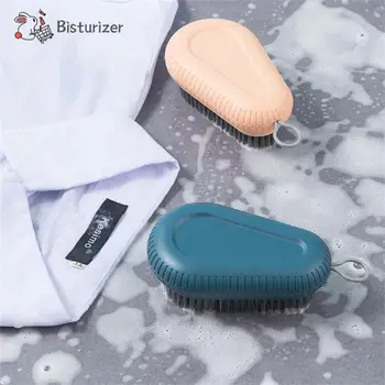Uygun Plastik Yumuşak Fırçalar Aşınmaya dayanıklı Asılı Çamaşır Fırçası Temizleme Aksesuarları Kısa Saplı Çamaşır Fırçası Rahat