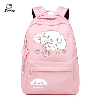 Sanrio okul çantası Yeşim köpek okul çantası kadın sırt çantası kampüs kız Hello Kitty sırt çantası hediye çantası hello kitty mini sırt çantası