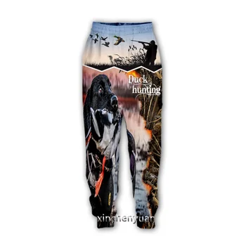 xinchenyuan 3D Yeni Erkek / kadın Avcısı sanat Baskı Rahat pantolon Sweatpants Düz Pantolon Sweatpants koşu pantolonları Pantolon K117