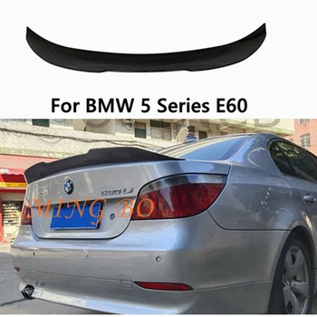 BMW 5 Serisi için E60 Araba Arka Bagaj Spoiler ABS 520i 525i 530i 2004-2010 M4 / PSM / MP Stil Arka Spoiler