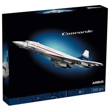 2023 YENİ 10318 Airbus Concorde Yapı Kiti dünyanın ilk süpersonik Uçağı Uzay mekiği Modeli eğitici oyuncak Çocuklar için