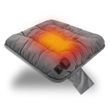 45X45CM Kış Sıcak Isıtma pedleri Ev Ofis için USB Şarj 3S Hızlı Sıcak Sandalye Kanepe Koltuk Isıtmalı Pedleri Minderler Kamp Heatpad