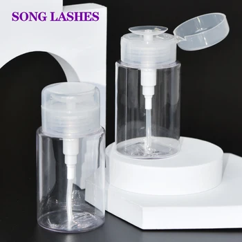 SONG LASHES Kirpik Uzatma Temizleme sıkılabilir şişe Profesyonel Plastik Kozmetik Malzemeleri Makyaj Aracı