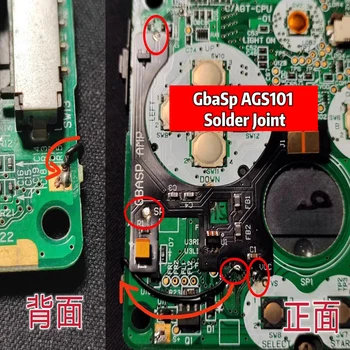 Ses ses amplifikatörü Modülü Nintendo GameBoy Advance SP İçin GBA SP Anakart Aksesuarları