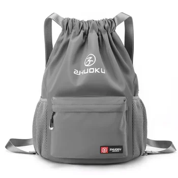 Kadın Çantası 2023 Yeni büzgülü sırt çantası Moda Okul Spor büzgülü sırt çantası Eğlence İpli okul sırt çantası