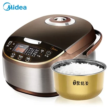 Midea pirinç ocak 5L ev akıllı çok fonksiyonlu pirinç ocak çoklu pişirici Yapışmaz Kaplama İç Pot dijital ekran 220V