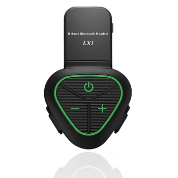 LX1 Motosiklet Yaz Kask Özel bluetooth Kulaklık Taşınabilir CVC Akıllı Gürültü İptal Paket Servisi olan Restoran Kulaklık Yeşil