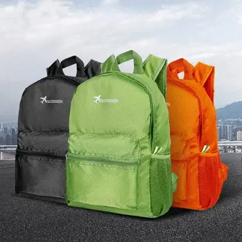 Moda Katlanabilir Sırt Çantası Büyük Kapasiteli Öğrenciler okul çantası Basit Su Geçirmez omuz çantaları Laptop Sırt Çantaları