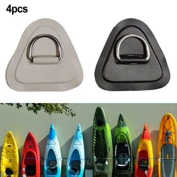 Kano Aksesuarları Kürek Kurulu PVC Yama şişme bot Halat Toka Sörf Tahtası Paslanmaz Çelik D şeklinde Toka Tekne Aksesuarları