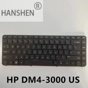 HANSHEN İngilizce yeni Klavye Hp DM4-3000 DM4-3100 DM4T-3000 DV4-3000 DV4-3100 DV4-3200 siyah Çerçeve ve Arkadan Aydınlatmalı