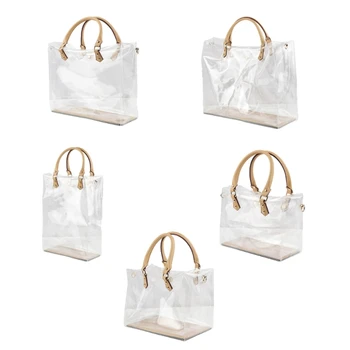 DIY Çanta çanta yapımı Kiti Şeffaf PVC El Sanatları Aracı Seti El Yapımı Çanta Messenger hediye keseleri Aksesuarları Kadınlar Kızlar için