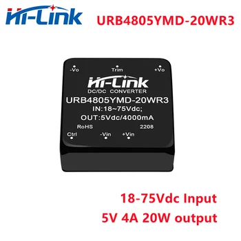 Hi-Link Ev Sıcak satış DCDC Anahtarlama Dönüştürücü 20W 48V Giriş 5V 4A Çıkış Entegre Devre Gerilim Güç Kaynağı Modülü